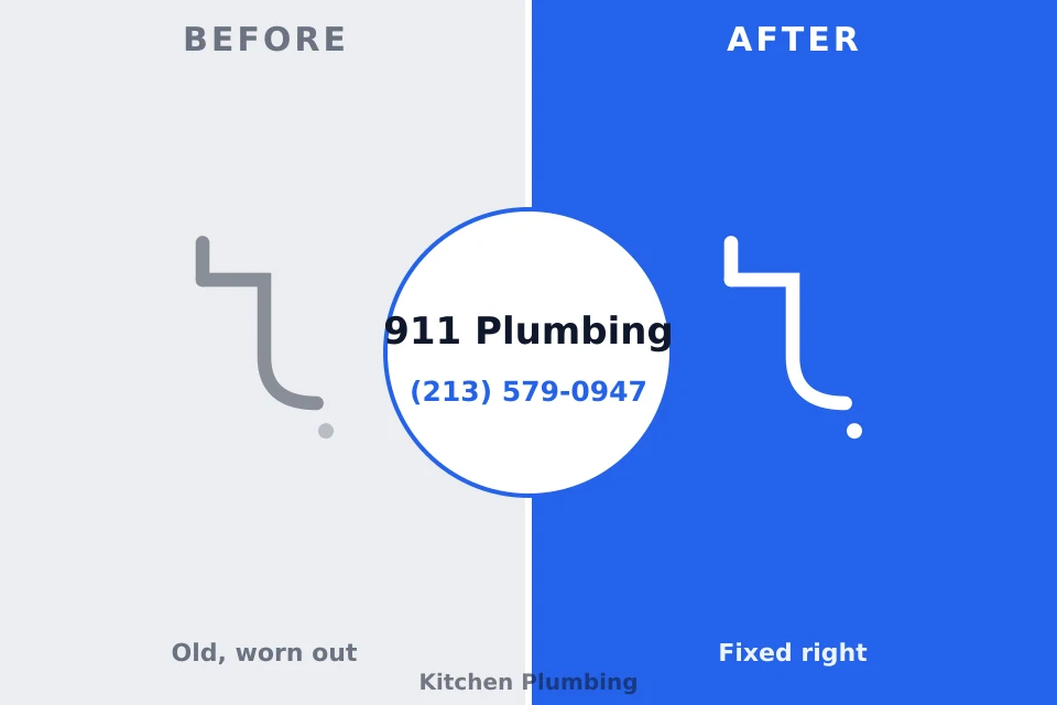 Before and after: plumbing repair Level Plains, AL